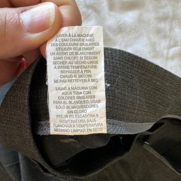 Perry Ellis Men's Gray Slim Fit Dress Pants Business Formal (Check Measurements) - Picture 8 of 14